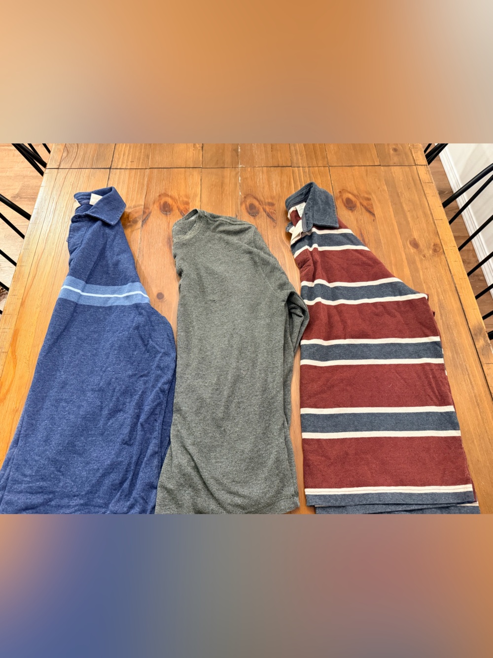 Long Sleeve Striped Rugby Shirts